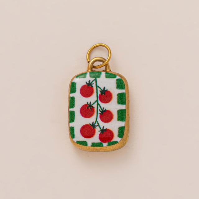 Women's Gold Color-Preserving Stainless Steel Vacuum Plating charm DIY jewelry accessory