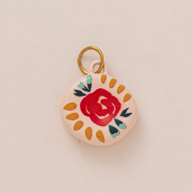 Women's Gold Color-Preserving Stainless Steel Vacuum Plating charm DIY jewelry accessory