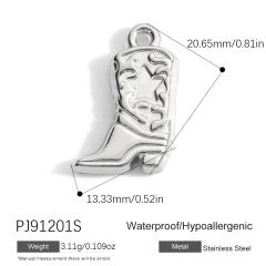 Silver color enamel hot sale element stainless steel charm DIY jewelry accessory