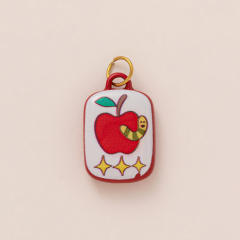 Women's Gold Color-Preserving Stainless Steel Vacuum Plating charm DIY jewelry accessory