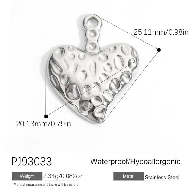 Silver color enamel hot sale element stainless steel charm DIY jewelry accessory