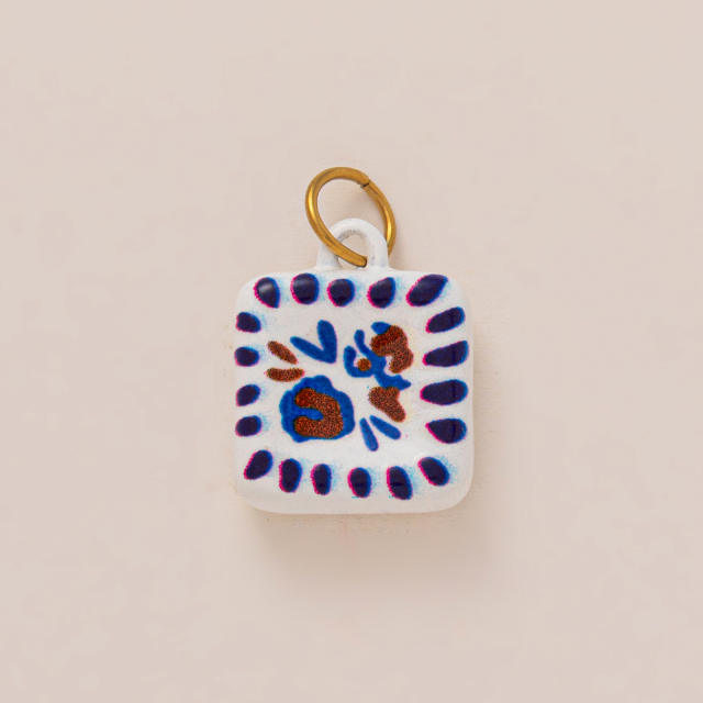 Women's Gold Color-Preserving Stainless Steel Vacuum Plating charm DIY jewelry accessory