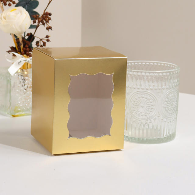 Laser Carton Cardboard Buckle Bottom Box Window Window Box Packaging Box