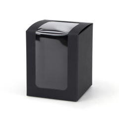 Black; window 8x8x10cm