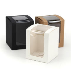 Laser Carton Cardboard Buckle Bottom Box Window Window Box Packaging Box