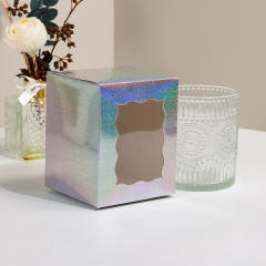 Laser Carton Cardboard Buckle Bottom Box Window Window Box Packaging Box