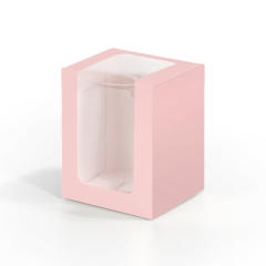 Laser Carton Cardboard Buckle Bottom Box Window Window Box Packaging Box