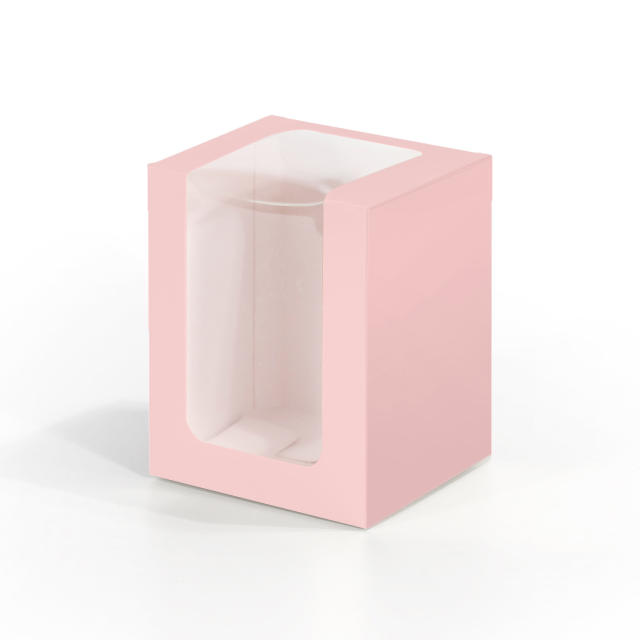 Laser Carton Cardboard Buckle Bottom Box Window Window Box Packaging Box