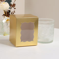 New style-gold; window opening 8x8x10cm