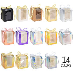 Laser Carton Cardboard Buckle Bottom Box Window Window Box Packaging Box
