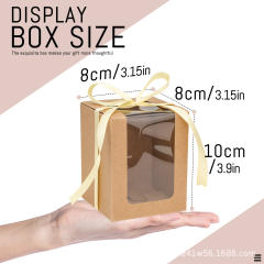 Laser Carton Cardboard Buckle Bottom Box Window Window Box Packaging Box