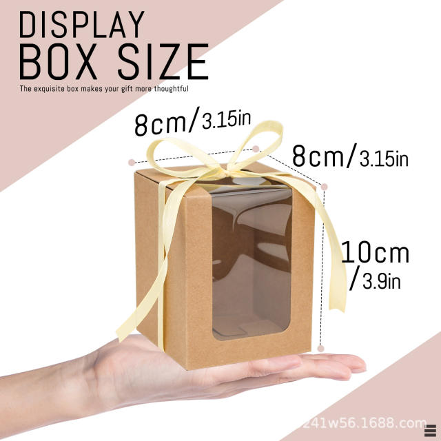Laser Carton Cardboard Buckle Bottom Box Window Window Box Packaging Box