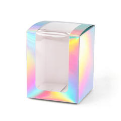Plain silver; window opening 8x8x10cm
