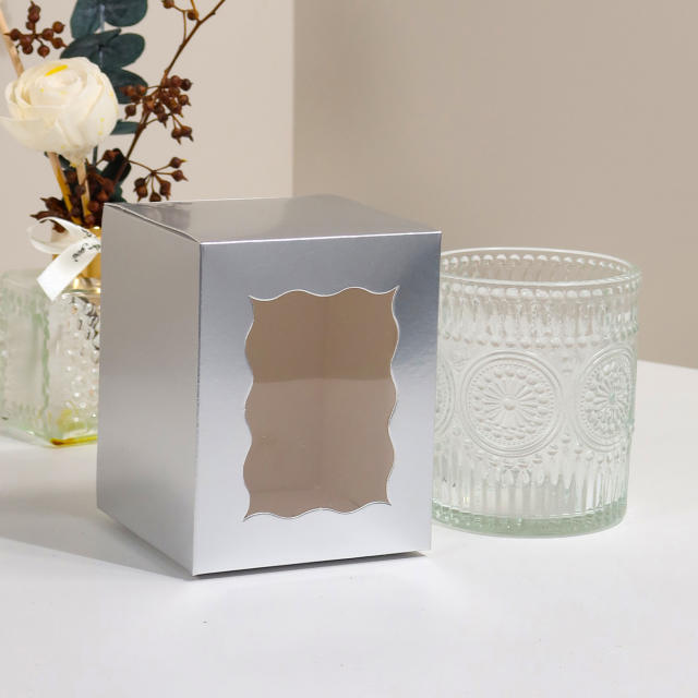 Laser Carton Cardboard Buckle Bottom Box Window Window Box Packaging Box