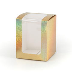 Fine sand gold; window 8x8x10cm