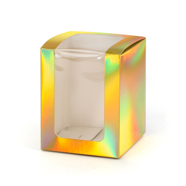 Laser Carton Cardboard Buckle Bottom Box Window Window Box Packaging Box