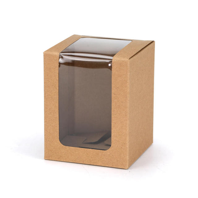 Laser Carton Cardboard Buckle Bottom Box Window Window Box Packaging Box