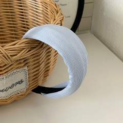 Spring new design cream color wide headband for women