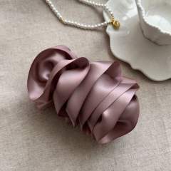 Korean fashion plain color hair claw clips