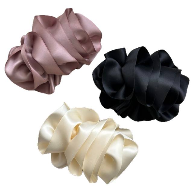 Korean fashion plain color hair claw clips