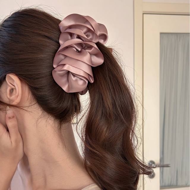 Korean fashion plain color hair claw clips