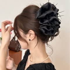 Elegant feather style women hair claw clips