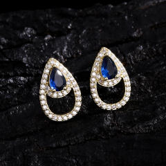 Gold-earrings