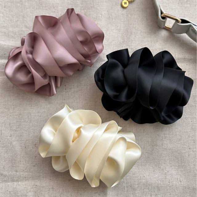 Korean fashion plain color hair claw clips