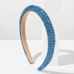 Super shiny colorful diamond headband for women