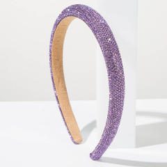 Korean fashion colorful diamond headband