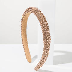 Super shiny colorful diamond headband for women