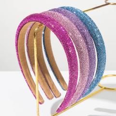 Korean fashion colorful diamond headband