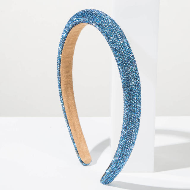Korean fashion colorful diamond headband
