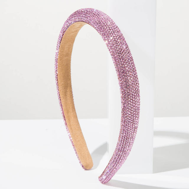 Korean fashion colorful diamond headband