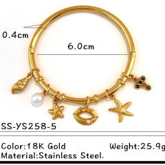 18KG hot sale stainless steel bangle bracelet charm bangle