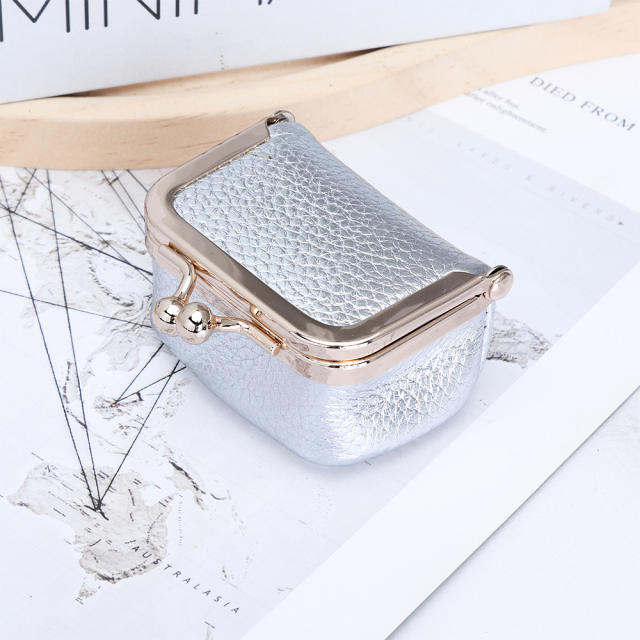 Jewelry Bag Genuine Leather Mini Ring Necklace Earrings Jewelry Box for Women