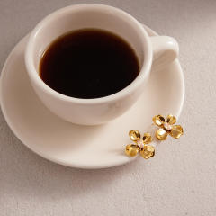 Elegant Stainless Steel Flower Zircon Stud Earrings