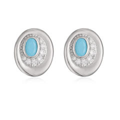 Silver turquoise