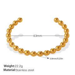 Basic easy match stackable bangle stainelss steel bangle bracelet