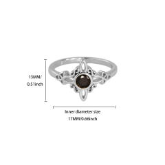 Delicate gold plated copper diamond pearl inlaid finger rings for women