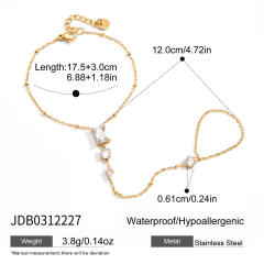 Delicate tennis bracelet diamond bracelet ring bracelet for women stainless steel bracelet