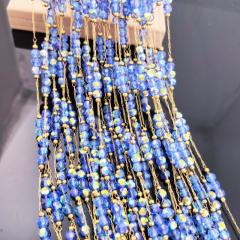 Hot Selling Titanium Steel Crystal Chain Monochrome Colorful Crystal DIY jewelry chain 1m/price