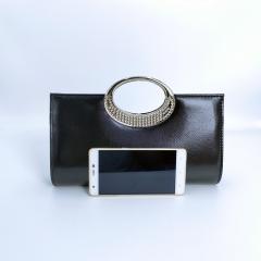 Rainbow Striped Small Bag Women's New Fashion Straw Messenger Bag beach bag