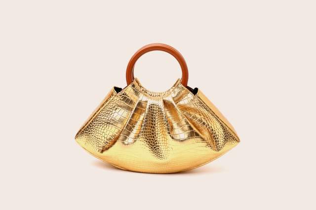 New handbag fashion pleated handbag cloud bag dinner bag for women