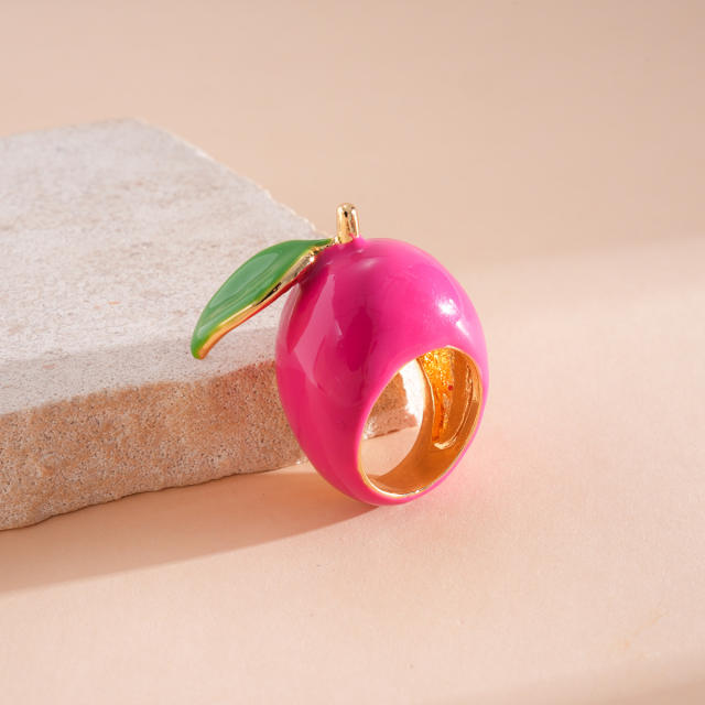 Vintage big imitation stone finger rings