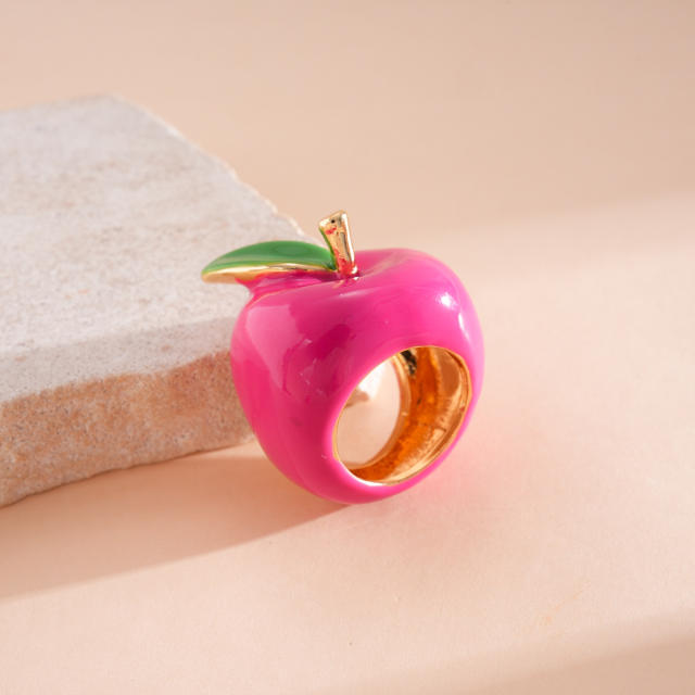 Vintage big imitation stone finger rings