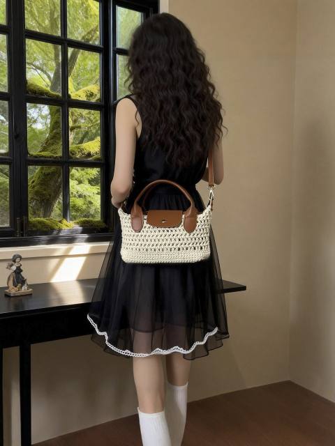 Casual straw bag for women boho summer bag beach bag