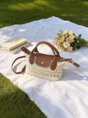 Casual straw bag for women boho summer bag beach bag
