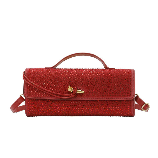 Elegant rhinestone design small bag evening bag crossbody bag