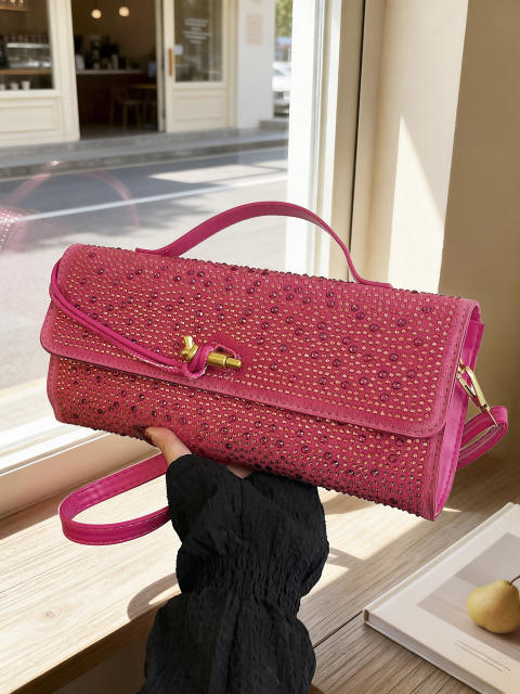 Elegant rhinestone design small bag evening bag crossbody bag